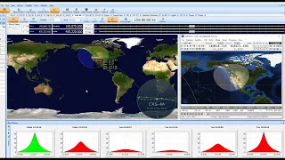 Working linear SSB satellites on the Icom IC-9700 ham radio