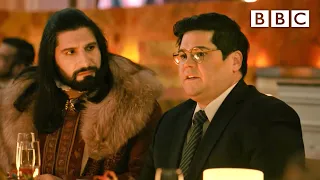 When you’re forced to be nice to colleagues | What We Do in the Shadows – BBC