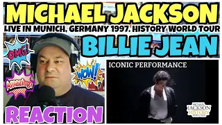 One Of The Best Moonwalks.?⭐Michael Jackson⭐ Reaction 🎵Billie Jean🎵 Munich 1997 🔥History Tour🔥