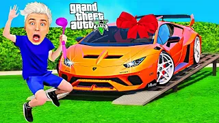 ПОДАРИЛ НОВУЮ МАШИНУ ВЛАДУ А4 в ГТА 5 МОДЫ! ОБЗОР МОДА В GTA 5! ВИДЕО ГТА ИГРЫ MODS