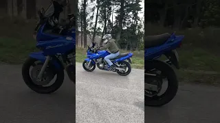 Suzuki Bandit 600s exhaust sound Scorpion (without Db killer)