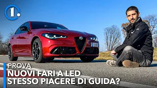 COME VA dopo 8 anni l’Alfa Romeo GIULIA? | Restyling 2023 (fari matrix LED)