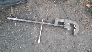 Труборез для стальных труб! Необходимая в хозяйстве вещь! Pipe cutter!