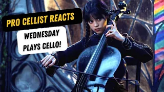 Is Wednesday Really Playing the Cello Paint it Black? A Pro Cellist Reacts!