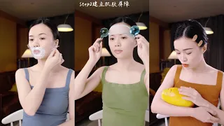 Chinese Skincare routine || Asmr tiktok/Douyin #7