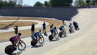 Ciclismo pista keirin juniors final campeonato argentino de pista san Luis 2022