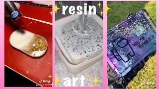 Resin art TikTok compilation