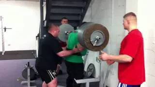 Vytautas Lalas 380 kg squat