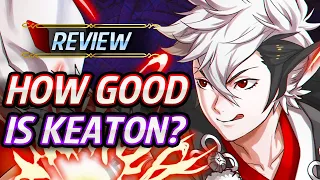 F2P TRUE DMG BEAST! How GOOD is New Year Keaton? Analysis & Builds: Fire Emblem Heroes [FEH]