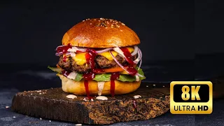 This Video will make YOU Hungry | #8K Ultra HD video of #food