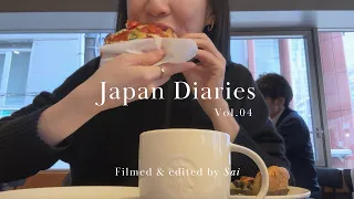 Japan Diaries #04 | Food Vlog, Sakura Starbucks Japan, Sakura Drinks, What I Eat on Weekday