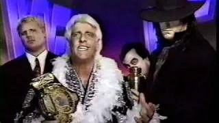 Ric Flair (w/ Mr. Perfect) and Undertaker (w/ Paul Bearer) Promo (WWF 1992)