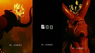 I AM A GOD BOY-HELLBOY X KRATOS ||2022 || THE HELL KING || BEST CHARACTER EDIT BY MR JHAMUNDA ||