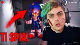 SONIC.EXE ENTRA in CASA MIA alle 3:00 di NOTTE E.... *Ti Spia*