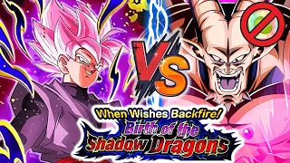 eza int goku black VS OMEGA SHENRON! BIRTH OF THE SHADOW DRAGONS (NO ITEMS) DBZ Dokkan Battle