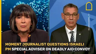 Moment Amanpour questions top Netanyahu adviser Mark Regev on the deadly Gaza aid convoy
