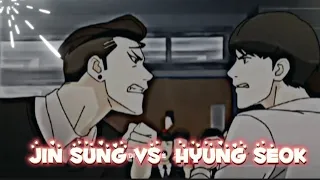 hyung seok vs Jin sung || lookism edits 💫 lookism anime ♥️ #viralvideo #shortsviral #4kstatus