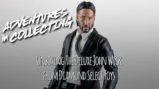 Unboxing the Deluxe John Wick from Diamond Select Toys