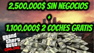 TOP 3 FORMAS de *GANAR DINERO MILLONES* en GTA 5 ONLINE SIN INVERTIR SOLO SIN AYUDA