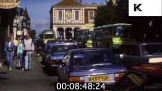 1980s UK, Windsor, High Street, The Crooked House, Home Movies