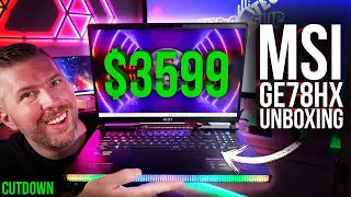 MSI Raider GE78HX Unboxing, 5 Games, Benchmarks, Undervolt, Overclock, Timespy, Cinebench, and More!