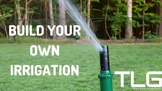 DIY Irrigation System | Build Your Own Custom Sprinklers | $22 Irrigation | Best Lawn Sprinkler DIY