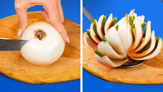 How to Peel And Slice Difficult Food In a Flash