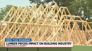 Lumber prices impact on building industry