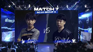 [2022 GSL Season 3] Ro.10 | Группа A | Матч 7: hero (P) vs. GuMiho (T)