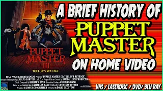 A Brief History of PUPPET MASTER On Home Video | Vhs Laserdisc and more!