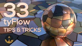 33 tyFlow Tips & Tricks for Beginners | Particle Simulations in 3Ds Max