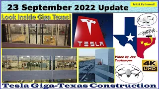 23 September 2022 … Detailed views inside Casting & 4680 production areas at Giga Texas! (06:45AM)