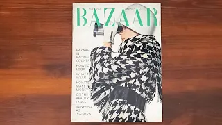 1967 November ASMR Magazine Flip Through: British Harper's Bazaar