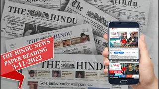 Daily News Paper Analysis From THE HINDU || 21st Century IAS Academy 3/11/2022 || KPIAS || UPSC IAS
