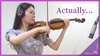 乃木坂46「Actually...」Violin covered by ERI 【Nogizaka46】29th Single