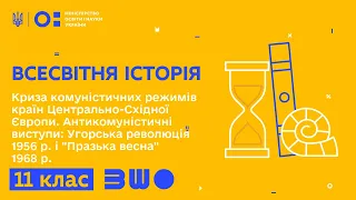 11 клас. Всесвітня історія. Криза комуністичних режимів країн Центрально-Східної Європи