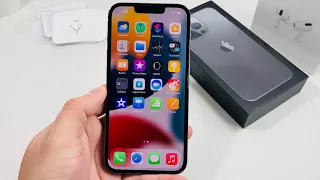 iPhone 13 Pro Graphite Unboxing Review (2022)