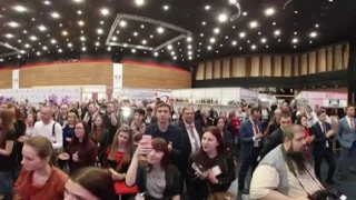 Видео 360 градусов: Выступление барменов на EXPO FOOD SHOW - 2017 в Воронеже