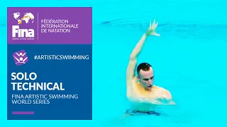 Aleksandr Maltsev 🇷🇺 Beautiful Solo Technical Performance | Artistic Swimming World Series 2021