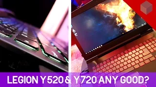 Lenovo Legion Y520 & Lenovo Y720 Hands On | Geekly Weekly 7