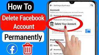 How To Delete Facebook Account Permanently (2022) | Delete Your Facebook Account