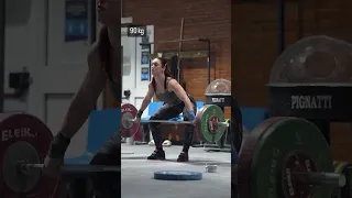 Giulia Miserendino Snatches up to 104 kg (229 lb) #weightlifting #fitness