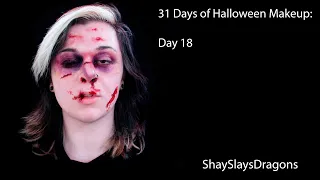 Day 18: 31 Days of Halloween Makeup | ShaySlaysDragons