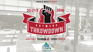 The Antwerp Throwdown 2016