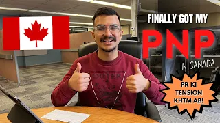 I FINALLY GOT MY PNP IN CANADA | ALMOST PR 🔥