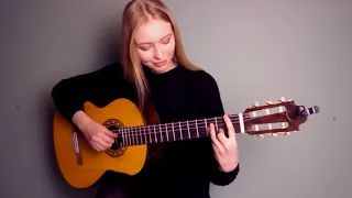 Папин Олимпос "Тёмно-оранжевый закат" cover by Arina