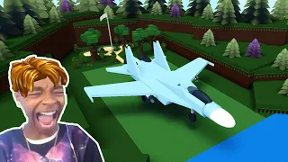 Roblox BUILD A BOAT Funny Moments MEMES (WAR PLANE BUILD)