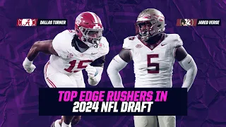 TOP Edge Rushers in 2024 NFL Draft: Dallas Turner to Falcons?? | CBS Sports