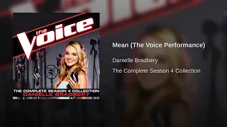 Season 4 Danielle Bradbery "Mean" Studio Version