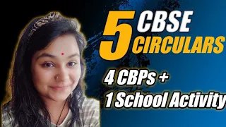 5 Important CBSE Circulars | Capacity Building Program | School Activities 😱 | CBSE Updates 🏆